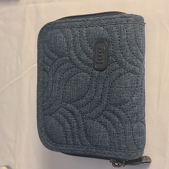 lug Handbags - Lug wallet, blue fabric